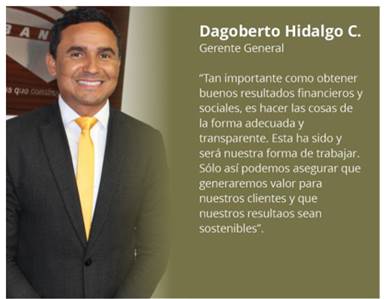 Foto de Dagoberto Hidalgo, Gerente General del BANHVI.